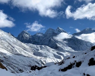 Everest Base Camp Trek in December winter