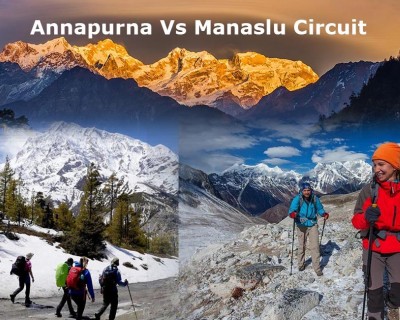 annapurna vs Manaslu circuit trek