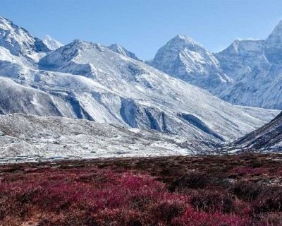 Trekking in Nepal in November 