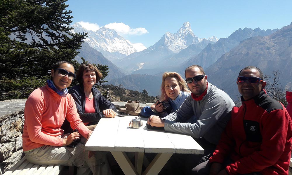 Everest base camp trek during May