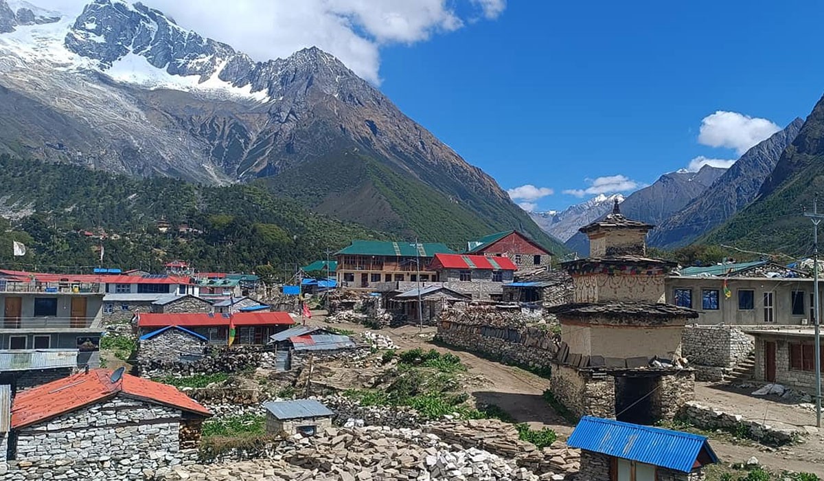 Accommodation, Food, and Beverage during short manaslu circuit trek