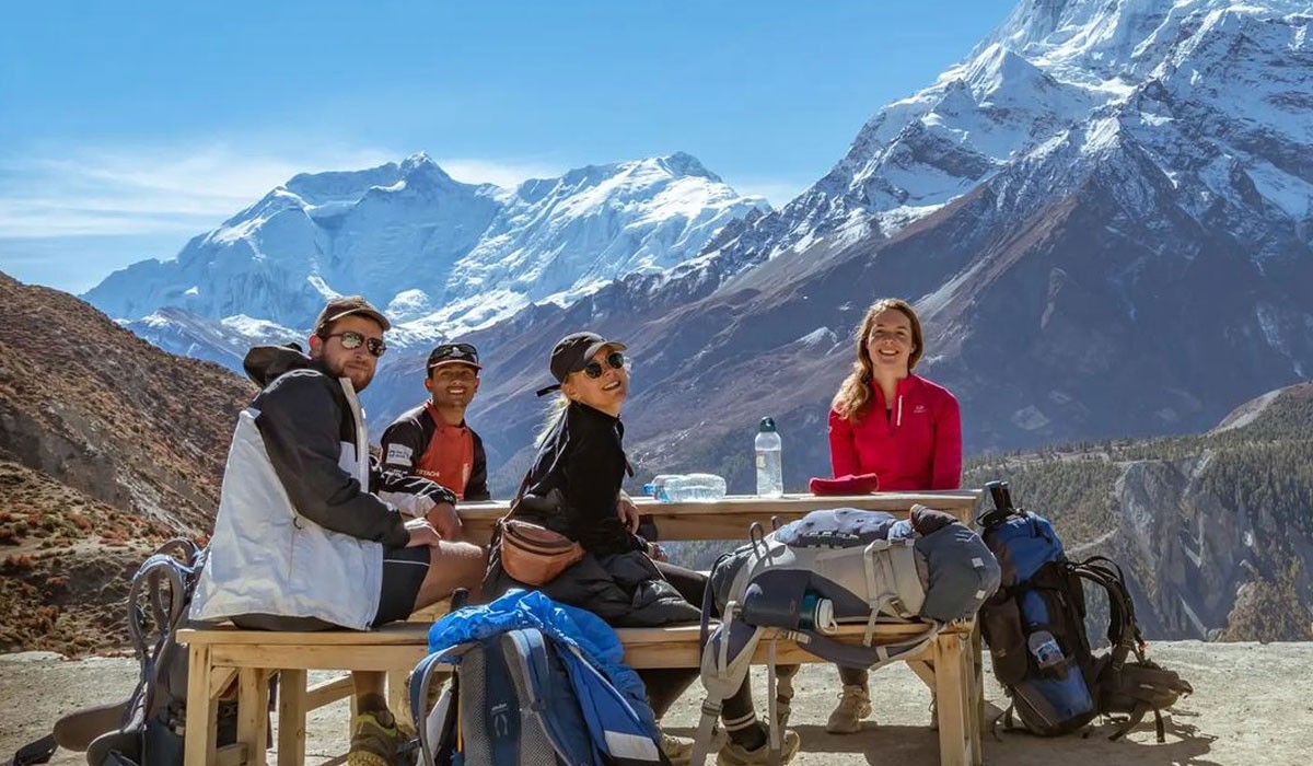 Annapurna Circuit Trek Map