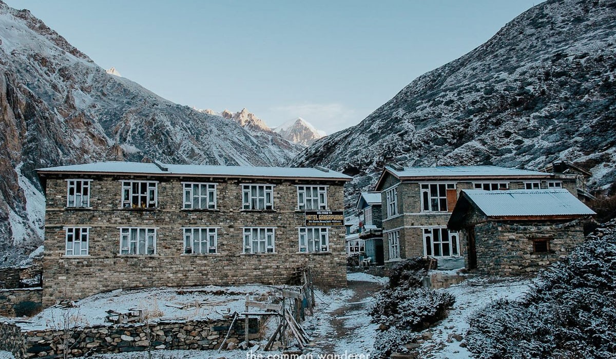 Food and Accommodation during annapurna circuit tre