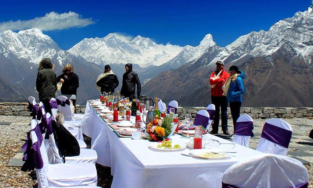 Meal Time in the Everest Base Camp Trek
