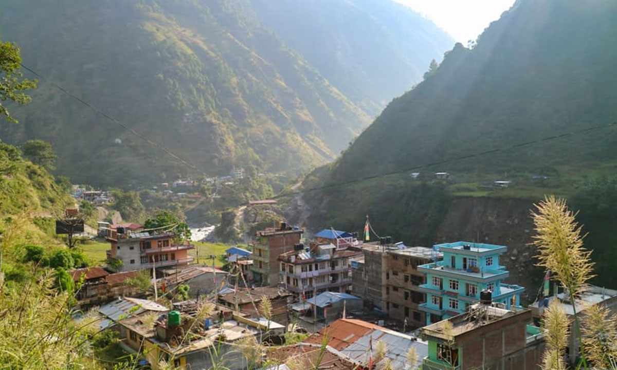 Syabrubesi, langtang valley trek