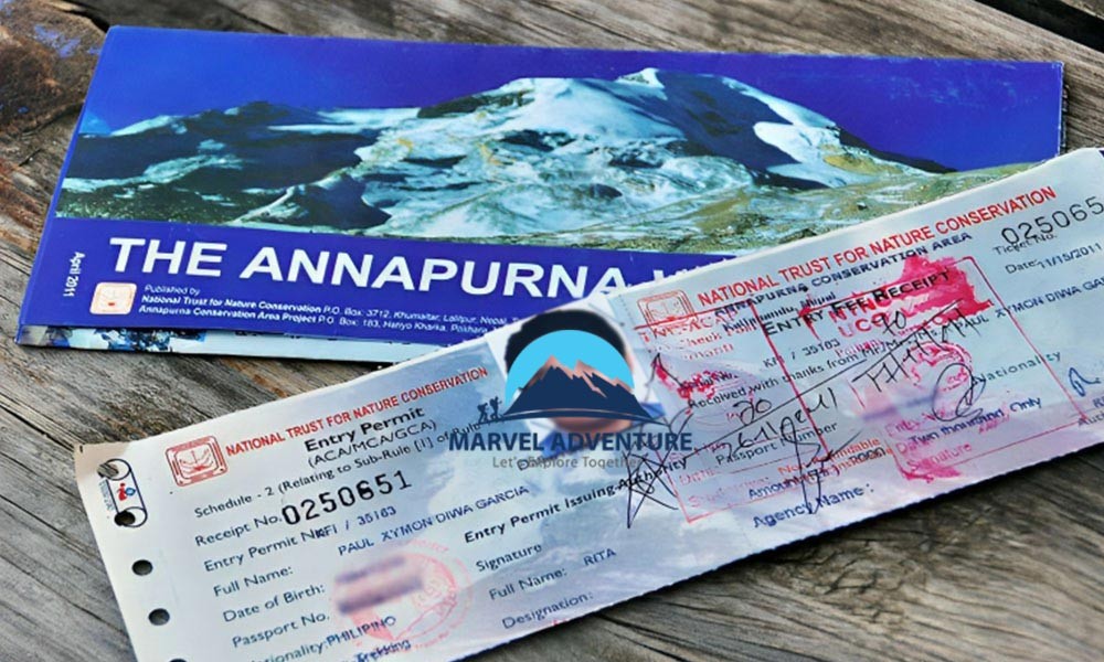 Annapurna trek permit