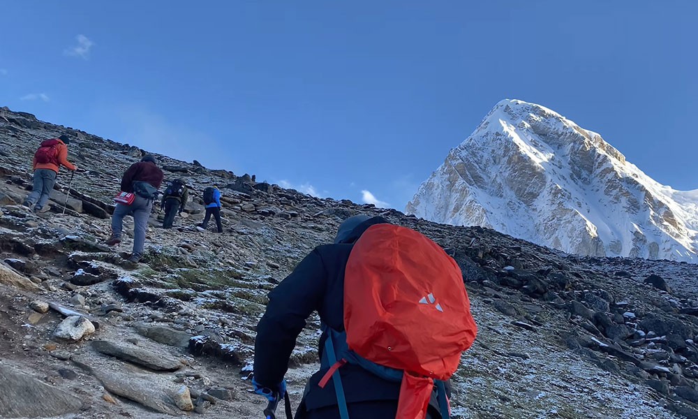 Everest Base Camp trek in July