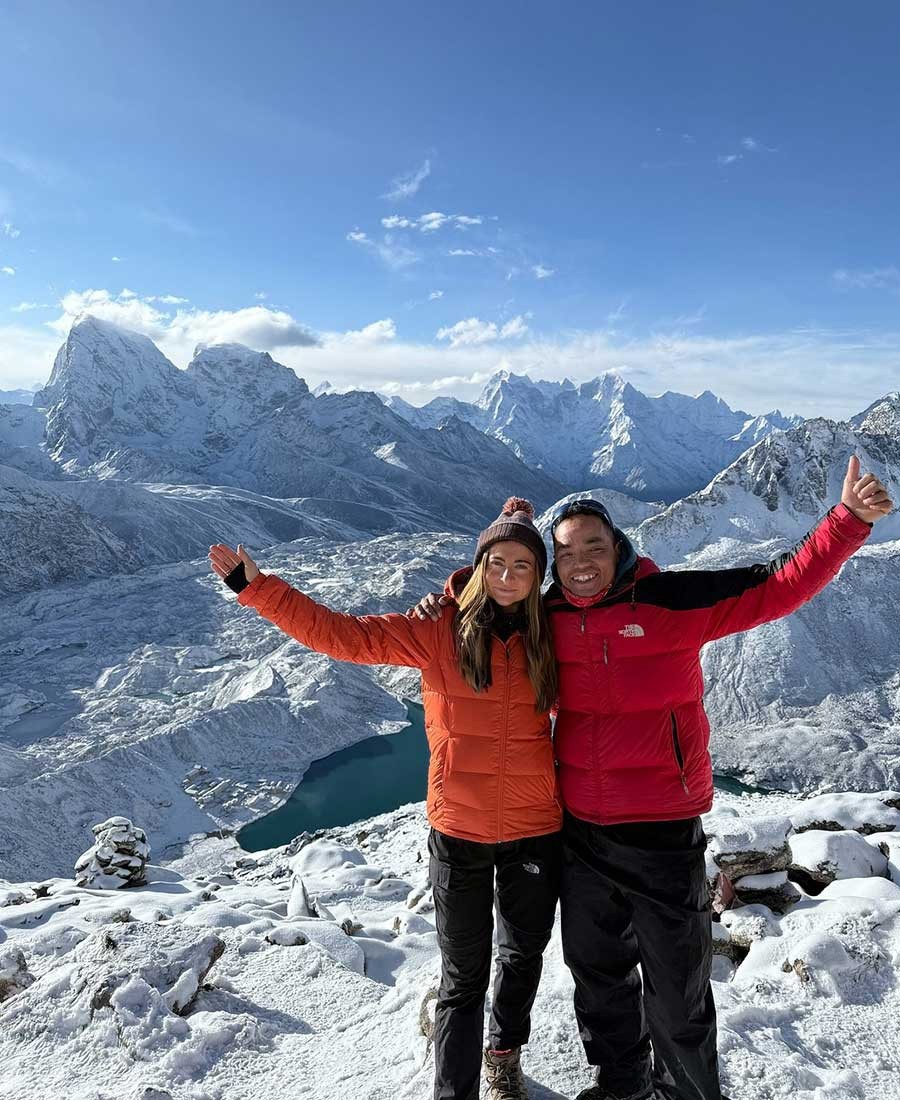 gokyo lake trek success