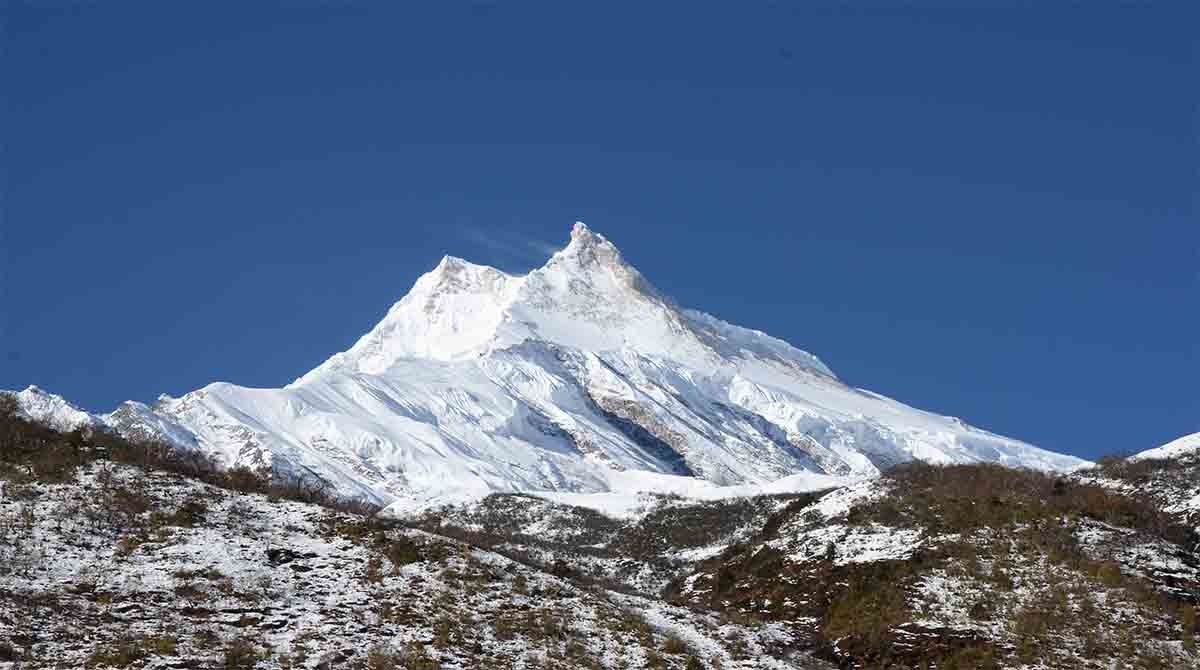Manaslu circuit trek in autumn