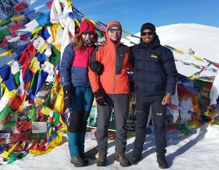 Larke La Pass (5,213metres)