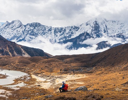 View After Crossing Renjo La Pass