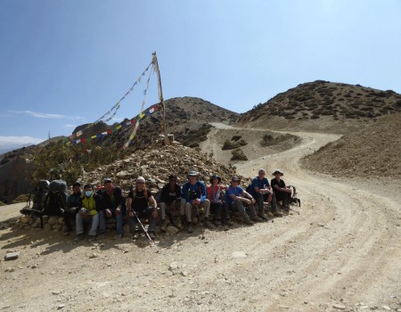 Upper Mustang Trek Group