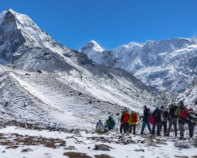 Island peak climbing